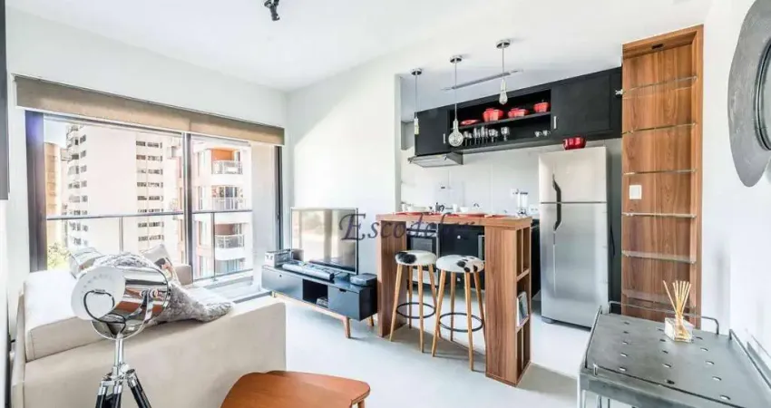 Apartamento para alugar, 40 m² por R$ 6.755,00/mês - Pinheiros - São Paulo/SP