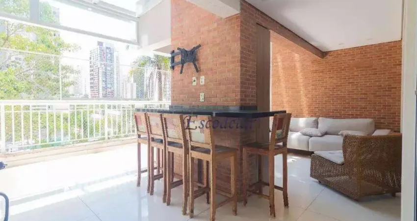 Apartamento duplex com 2 quartos à venda, 173 m² por r$ 2.500.000 - brooklin paulista - são paulo/sp