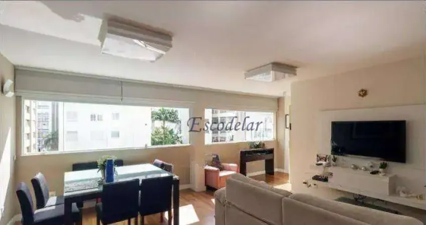 Apartamento com 3 dormitórios à venda, 110 m² por R$ 1.550.000,00 - Higienópolis - São Paulo/SP