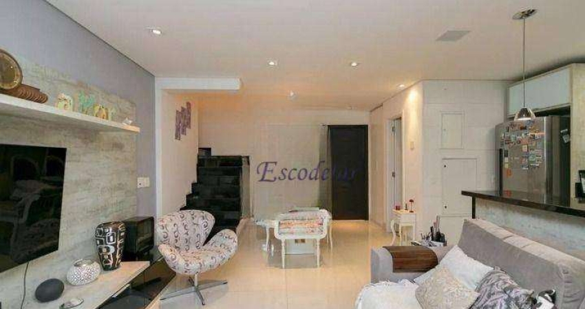 Apartamento Duplex com 2 dormitórios à venda, 102 m² por R$ 1.630.000,00 - Brooklin - São Paulo/SP