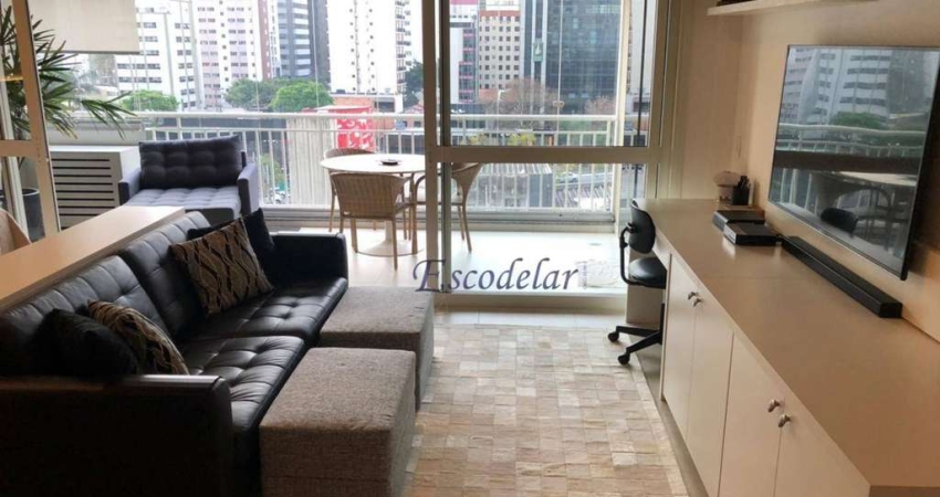 Apartamento com 1 dormitório à venda, 65 m² por R$ 1.320.000,00 - Itaim Bibi - São Paulo/SP