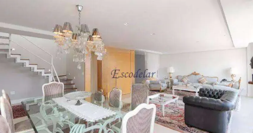 Cobertura com 4 dormitórios à venda, 380 m² por R$ 5.500.000,00 - Brooklin - São Paulo/SP