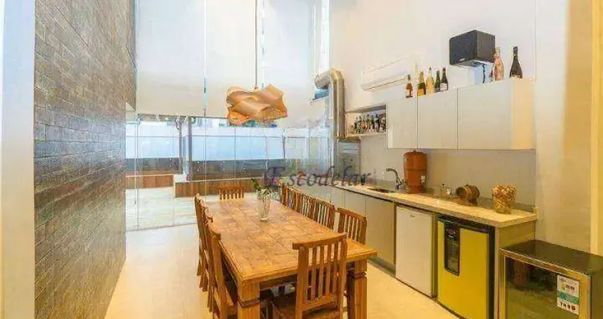 Apartamento garden com 4 dormitórios à venda, 355 m² por r$ 3.990.000,00 - brooklin - são paulo/sp