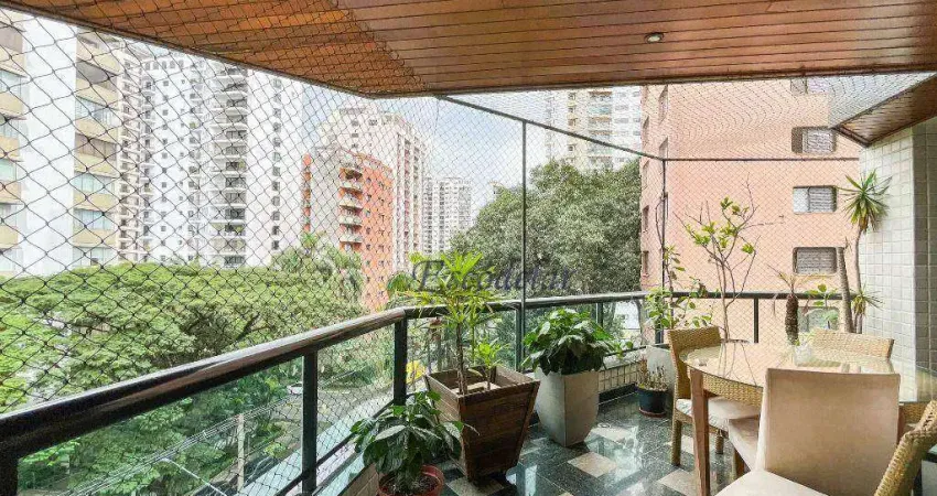 Apartamento com 4 dormitórios à venda, 357 m² por R$ 4.500.000,00 - Moema - São Paulo/SP