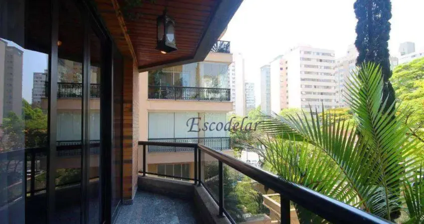 Apartamento com 4 quartos à venda na Alameda Jauaperi, Moema, São Paulo