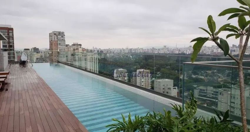 Apartamento Stúdio para alugar, 29 m² por R$ 4.605/mês - Indianópolis - São Paulo/SP