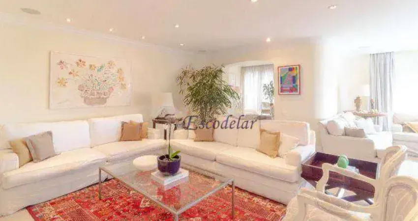 Cobertura com 5 dormitórios para alugar, 624 m² por r$ 41.244,66/mês - alto de pinheiros - são paulo/sp