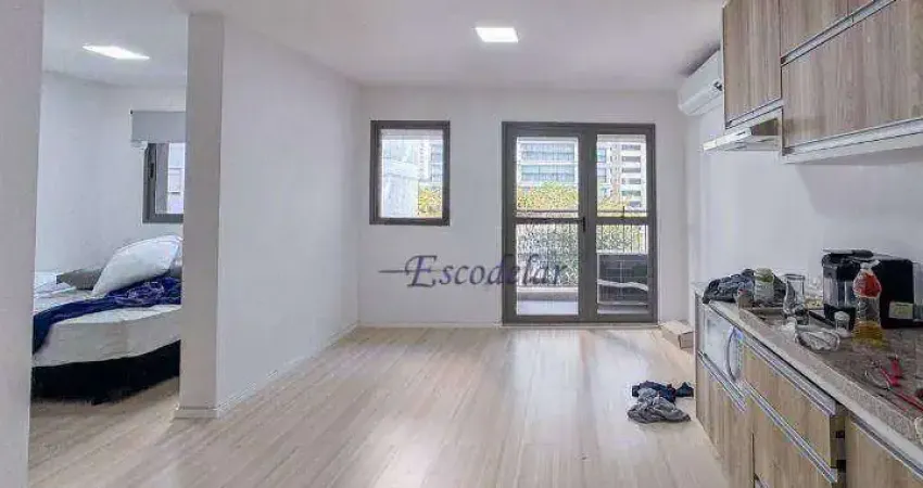 Apartamento com 1 dormitório à venda, 34 m² por R$ 570.000,00 - Moema - São Paulo/SP
