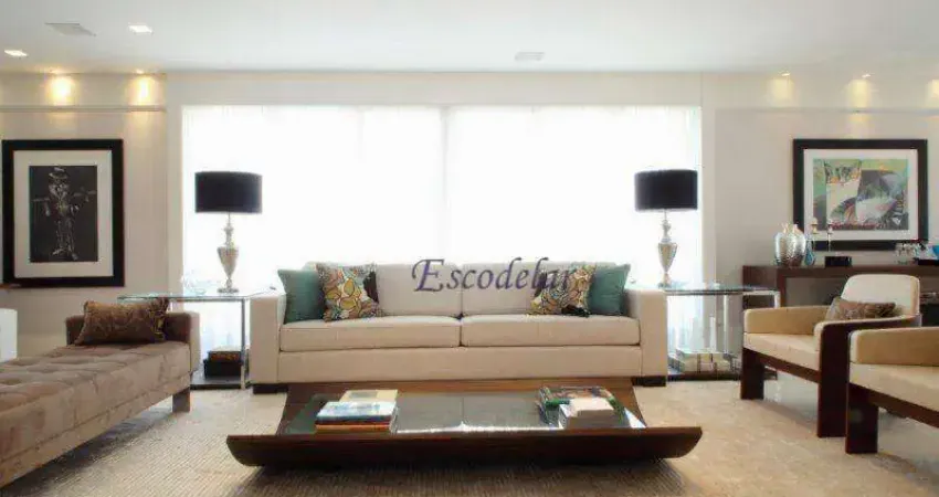 Apartamento com 4 dormitórios à venda, 442 m² por R$ 10.500.000,00 - Campo Belo - São Paulo/SP