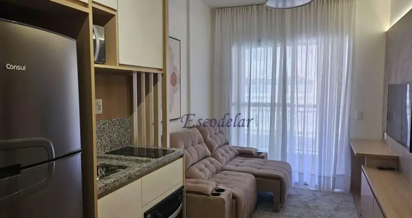 Apartamento com 1 dormitório para alugar, 34 m² por R$ 4.870,00/mês - Vila Mariana - São Paulo/SP
