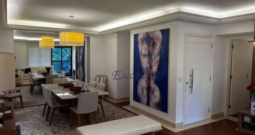 Apartamento para alugar, 170 m² por R$ 16.730,00/mês - Indianópolis - São Paulo/SP