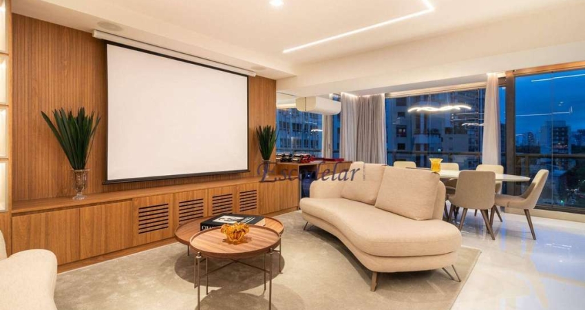 Apartamento Duplex com 3 dormitórios à venda, 158 m² por R$ 6.500.000,00 - Itaim Bibi - São Paulo/SP