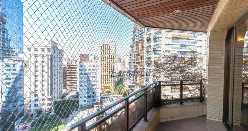 Apartamento para alugar, 240 m² por r$ 22.046,06/mês - itaim bibi - são paulo/sp