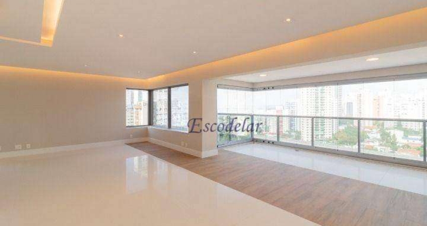 Apartamento com 3 dormitórios à venda, 192 m² por R$ 3.800.000,00 - Campo Belo - São Paulo/SP