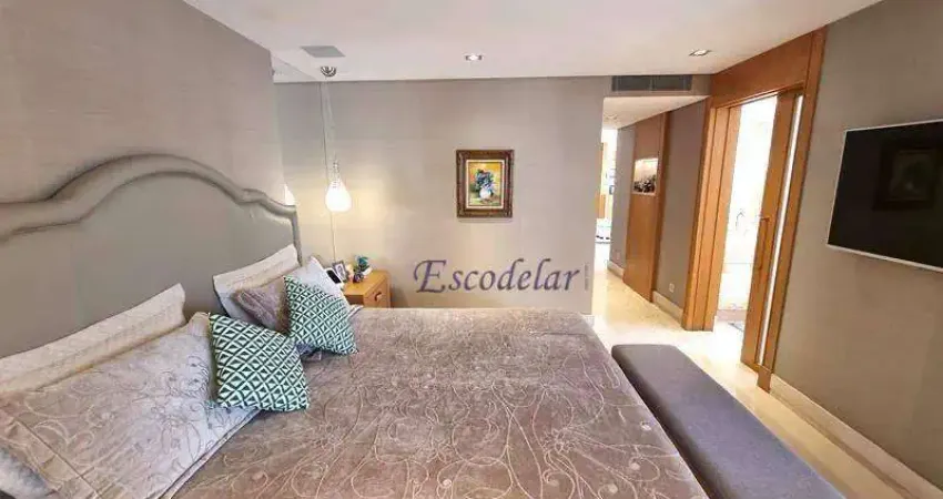 Apartamento com 4 dormitórios à venda, 375 m² por r$ 8.900.000,00 - campo belo - são paulo/sp