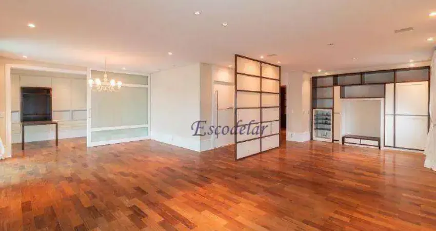 Apartamento com 3 dormitórios para alugar, 243 m² por r$ 19.000,00/mês - campo belo - são paulo/sp