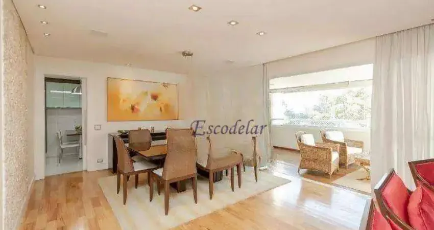 Apartamento com 3 dormitórios à venda, 206 m² por R$ 3.200.000,00 - Campo Belo - São Paulo/SP