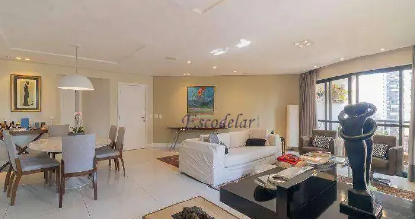 Apartamento com 2 dormitórios para alugar, 177 m² por R$ 16.250,00/mês - Campo Belo - São Paulo/SP
