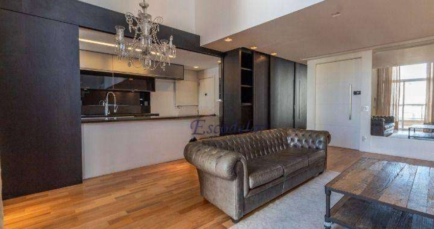 Apartamento Duplex com 2 dormitórios para alugar, 158 m² por R$ 30.750,00/mês - Moema - São Paulo/SP