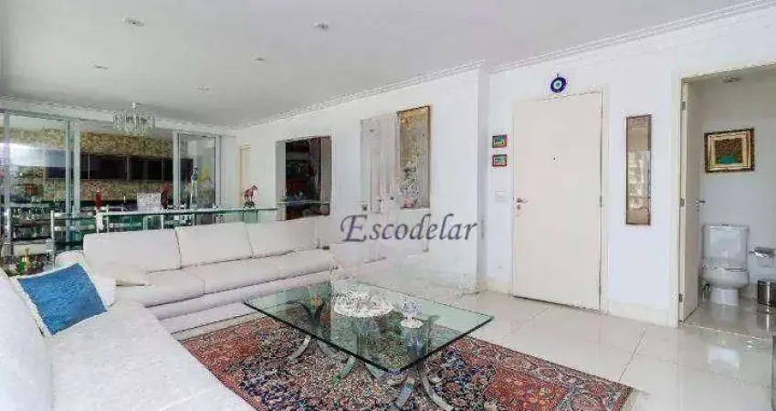 Apartamento com 4 dormitórios à venda, 233 m² por r$ 4.100.000,00 - campo belo - são paulo/sp