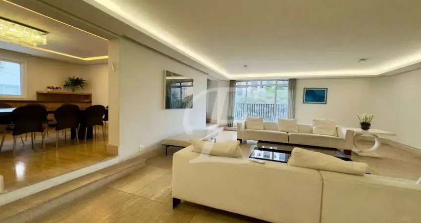 Apartamento com 4 dormitórios à venda, 469 m² por r$ 8.200.000,00 - jardim américa - são paulo/sp