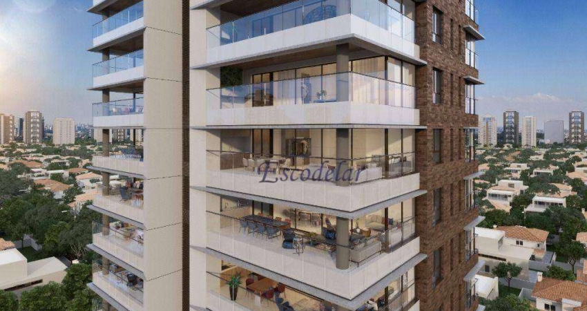 Apartamento com 3 dormitórios à venda, 171 m² por R$ 3.600.000,00 - Ibirapuera - São Paulo/SP