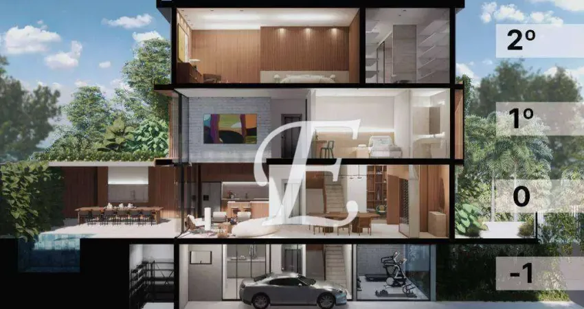Casa com 4 quartos à venda, 520 m² por R$ 6.900.000 - Brooklin Paulista - São Paulo/SP
