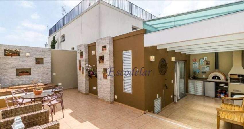 Cobertura com 2 dormitórios à venda, 154 m² por R$ 2.100.000,00 - Moema - São Paulo/SP