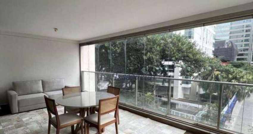Apartamento . Itaim Bibi com 2 dormitórios para alugar, totalmente mobiliado