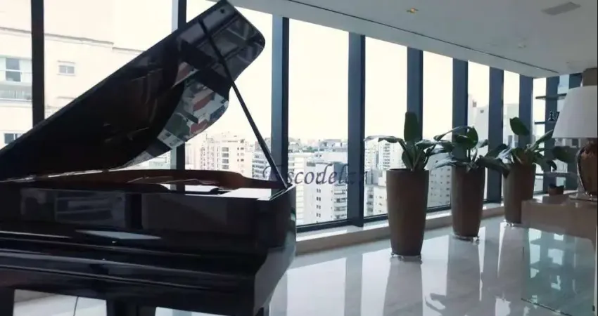 Cobertura com 4 dormitórios à venda, 800 m² por r$ 42.000.000,00 - moema - são paulo/sp