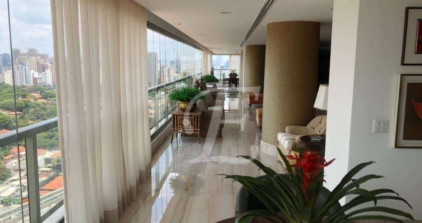 Apartamento à venda, 485 m² por R$ 9.980.000,00 - Campo Belo - São Paulo/SP