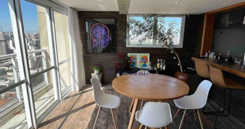 Cobertura para alugar, 149 m² por R$ 21.557,00/mês - Pinheiros - São Paulo/SP