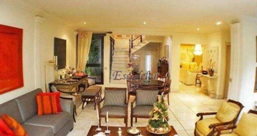 Apartamento Duplex com 4 dormitórios à venda, 500 m² por R$ 7.000.000,00 - Moema - São Paulo/SP