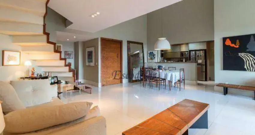 Apartamento com 4 dormitórios para alugar, 220 m² por R$ 28.900,00/mês - Brooklin - São Paulo/SP