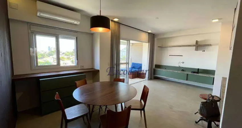 Apartamento com 1 dormitório para alugar, 60 m² por R$ 7.140,00/mês - Sumarezinho - São Paulo/SP