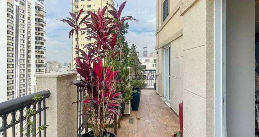 Cobertura com 3 dormitórios à venda, 242 m² por r$ 5.200.000,00 - jardim paulista - são paulo/sp