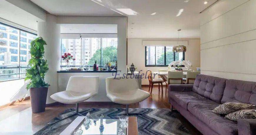 Apartamento com 3 dormitórios à venda, 162 m² por R$ 2.989.000,00 - Moema - São Paulo/SP