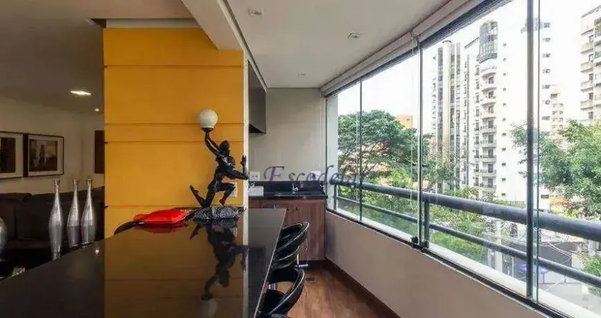 Apartamento com 3 dormitórios à venda, 162 m² por r$ 2.989.000,00 - moema - são paulo/sp