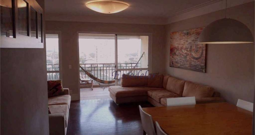 Apartamento com 3 dormitórios à venda, 170 m² por R$ 2.450.000,00 - Brooklin - São Paulo/SP