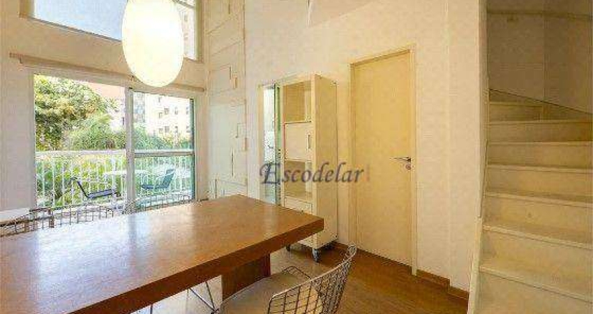 Apartamento Duplex com 1 suite, à venda, 54 m² , - Vila Nova Conceição - São Paulo/SP