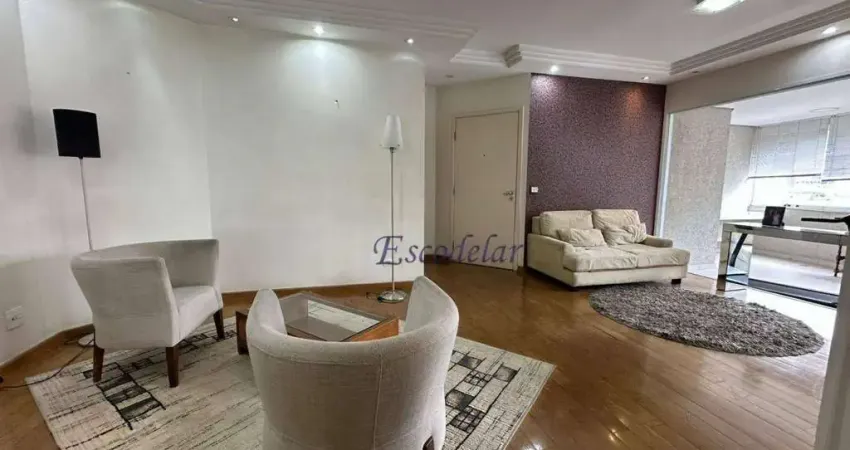 Apartamento com 2 dormitórios para alugar, 115 m² por R$ 7.810,00/mês - Brooklin - São Paulo/SP