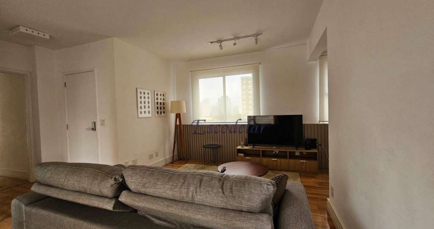 Apartamento com 1 dormitório para alugar, 96 m² por R$ 12.800,00/mês - Itaim Bibi - São Paulo/SP