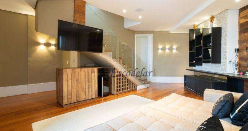 Cobertura com 3 dormitórios à venda, 291 m² por R$ 2.900.000,00 - Campo Belo - São Paulo/SP