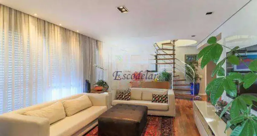 Cobertura com 4 dormitórios à venda, 468 m² por R$ 6.200.000,00 - Campo Belo - São Paulo/SP