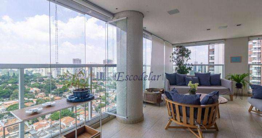 Apartamento com 3 dormitórios à venda, 251 m² por R$ 4.800.000,00 - Campo Belo - São Paulo/SP