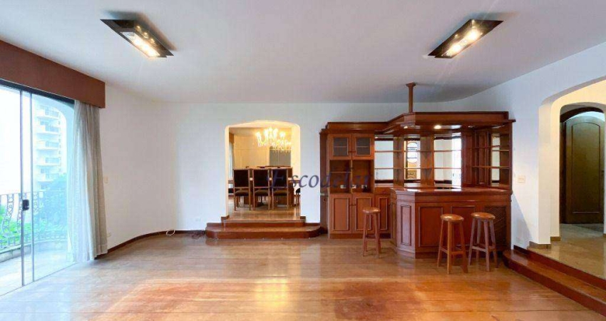 Apartamento com 4 dormitórios à venda, 280 m² por R$ 2.200.000,00 - Moema - São Paulo/SP