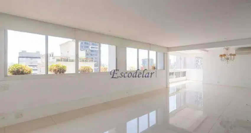 Apartamento com 3 dormitórios à venda, 250 m² por r$ 3.200.000,00 - campo belo - são paulo/sp