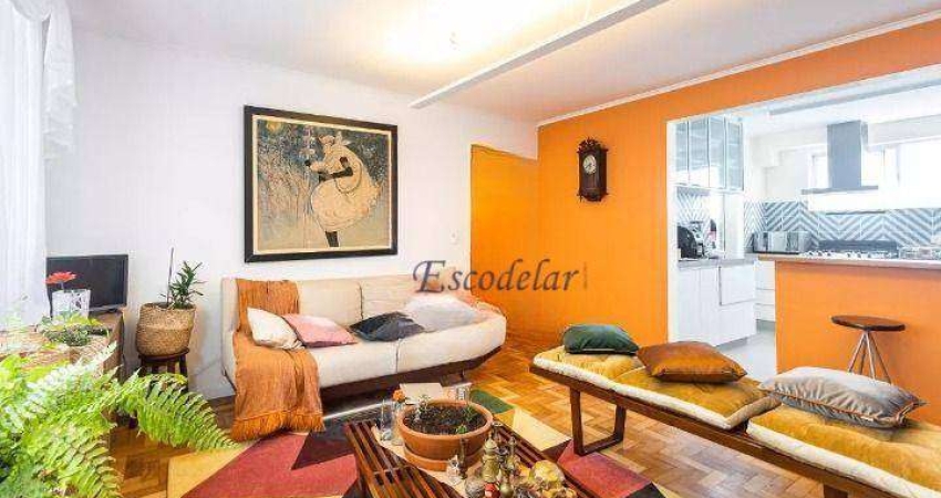 Apartamento com 2 dormitórios à venda, 98 m² por R$ 1.200.000,00 - Cerqueira César - São Paulo/SP