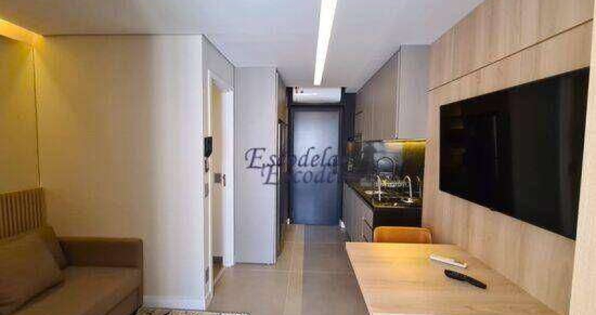 Studio com 1 dormitório para alugar, 27 m² por R$ 7.500,00/mês - Itaim Bibi - São Paulo/SP