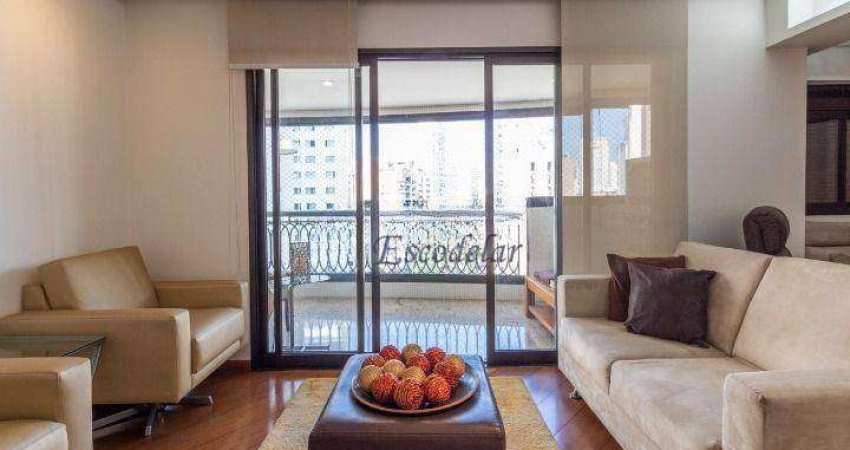 Apartamento com 3 dormitórios à venda, 116 m² - Moema - São Paulo/SP